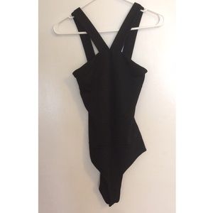Charlotte Russe size small black bodysuit